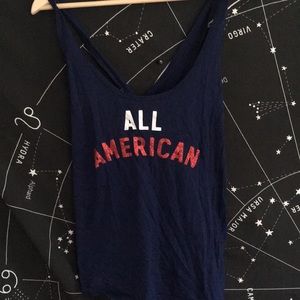all american pink tank